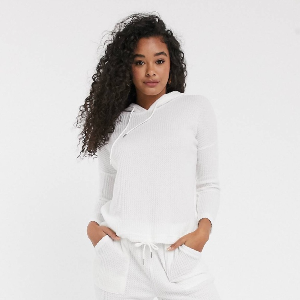 Waffle Loungewear Sweatshirt